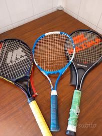 3 Racchette da tennis 