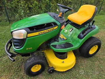 trattorino tagliaerba john deere x125 