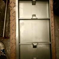 Vassoio incastro Immondizia + 4 bidoni