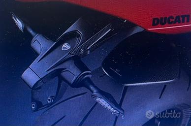 Portatarga ducati panigale/streetfighter v4