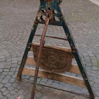 CAVALLETTO DA IDRAULICO  Mundus originale vintage