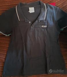 Polo ADIDAS blue scuro mis. XL 100% cotone Usata