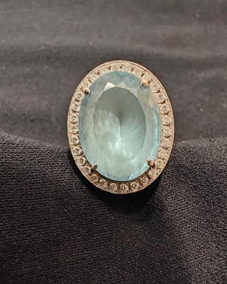 Anello oro e pietre preziose