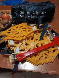 Fasce catene da neve e fango