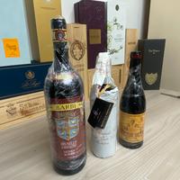 Grandi rossi d’Italia + champagne winston churchil