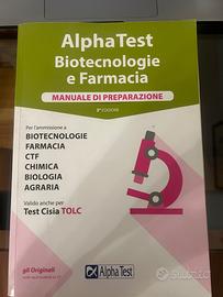 Kit Alpha Test Biotecnologie e Farmacia -3 Volumi