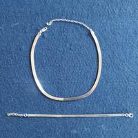 Collana + Bracciale Snake argento 925