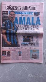 GAZZETTA 17 APRILE 2025 INTER BAYERN MONACO 2A2