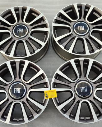 4 Cerchi In Lega ORIGINALI FIAT NUOVI