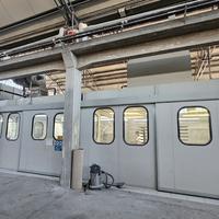 Cabine di verniciatura a secco pressurrizzate