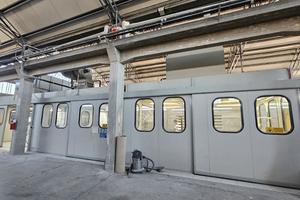 Cabine di verniciatura a secco pressurrizzate