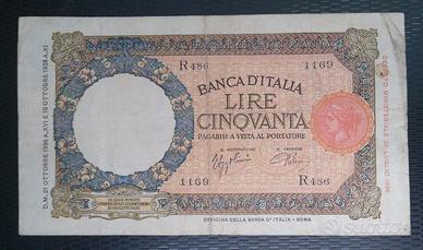50 LIRE CAPRANESI LUPA CAPITOLINA 21.10.1938
