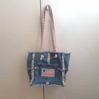 Borsa tracolla in jeans Vintage per donna ragazza