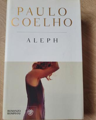 Libro Aleph di Paulo Coelho copertina rigida