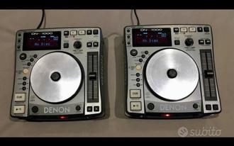 DENON DN-S1000 COPPIA CDJ LETTORI MP3  			