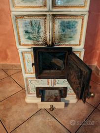 Stufa in ceramica di Castellamonte