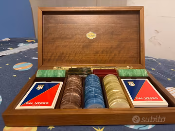 Set Poker Dal Negro Vintage Completo