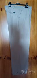 pantaloni uomo beige 