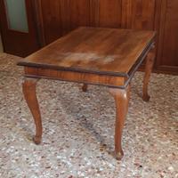 Tavolo in noce fine 1800