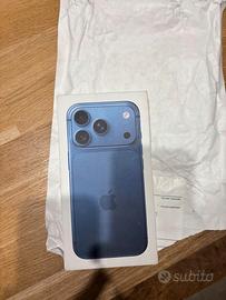 Iphone 17 pro nuovo blu 512gb