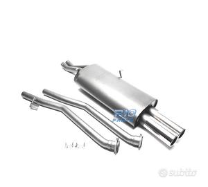 SILENZIATORE DI SCARICO PER BMW SERIE 3 E30 L6 198
