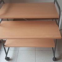 tavolino con le ruote