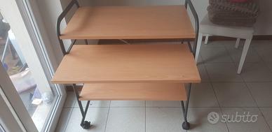 tavolino con le ruote