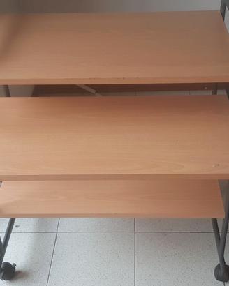 tavolino con le ruote
