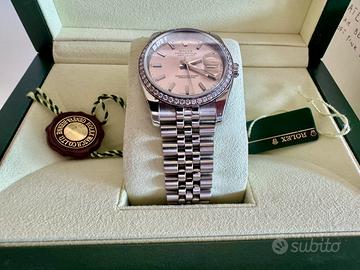 Rolex Datejust Oyster Perpetual FACTORY DIAMOND