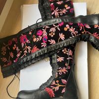 Stivali ricamati - L’Estrosa