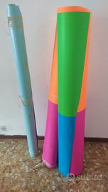 Fogli PVC colorati fluo