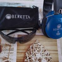 cuffie e occhiali tiro