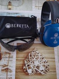 cuffie e occhiali tiro