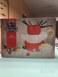 Macchina per zucchero filato, pop corn e fonduta