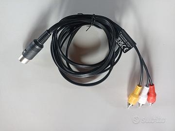 Cavo A/V per Commodore C64 Vic-20 1,70 mt.