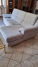 Divano 3 posti con seduta elettrica estraibile+pen