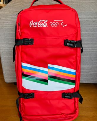 Borsa trolley Coca Cola olimpiadi 2026