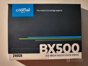 Hard disk SSD 2.5" SATA III Crucial BX500 240 Gb