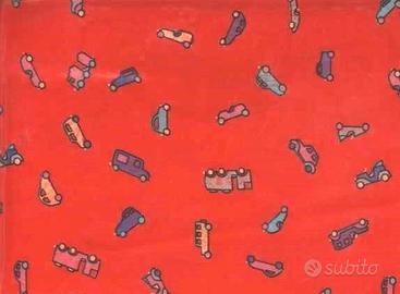 Tessuto cotone cerato vintage Naj Oleari anni '80