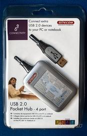 HUB usb pocket 4 porte sitecom