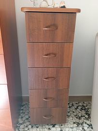 Cassettiera 5 Tiretti 