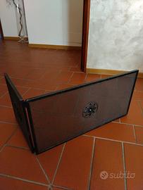 Parascintille per caminetto angolare