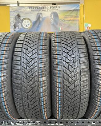 4 Gomme 205/55R17 95V Dunlop Invernali 85% residui