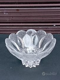 Ciotola/centrotavole in cristallo vintage