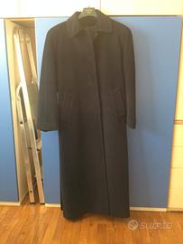 Cappotto blu scuro da donna
