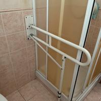 Maniglie per doccia + maniglione pieghevole