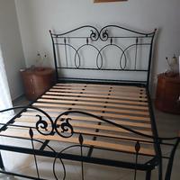 letto in ferro battuto 