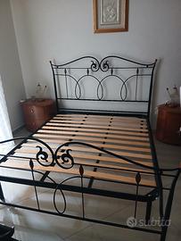 letto in ferro battuto 