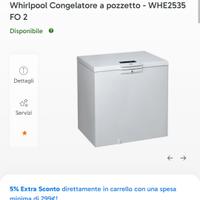  freezer a pozzetto