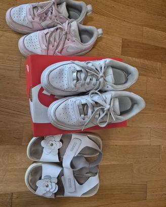 4 paia scarpe bambina usate numero 36